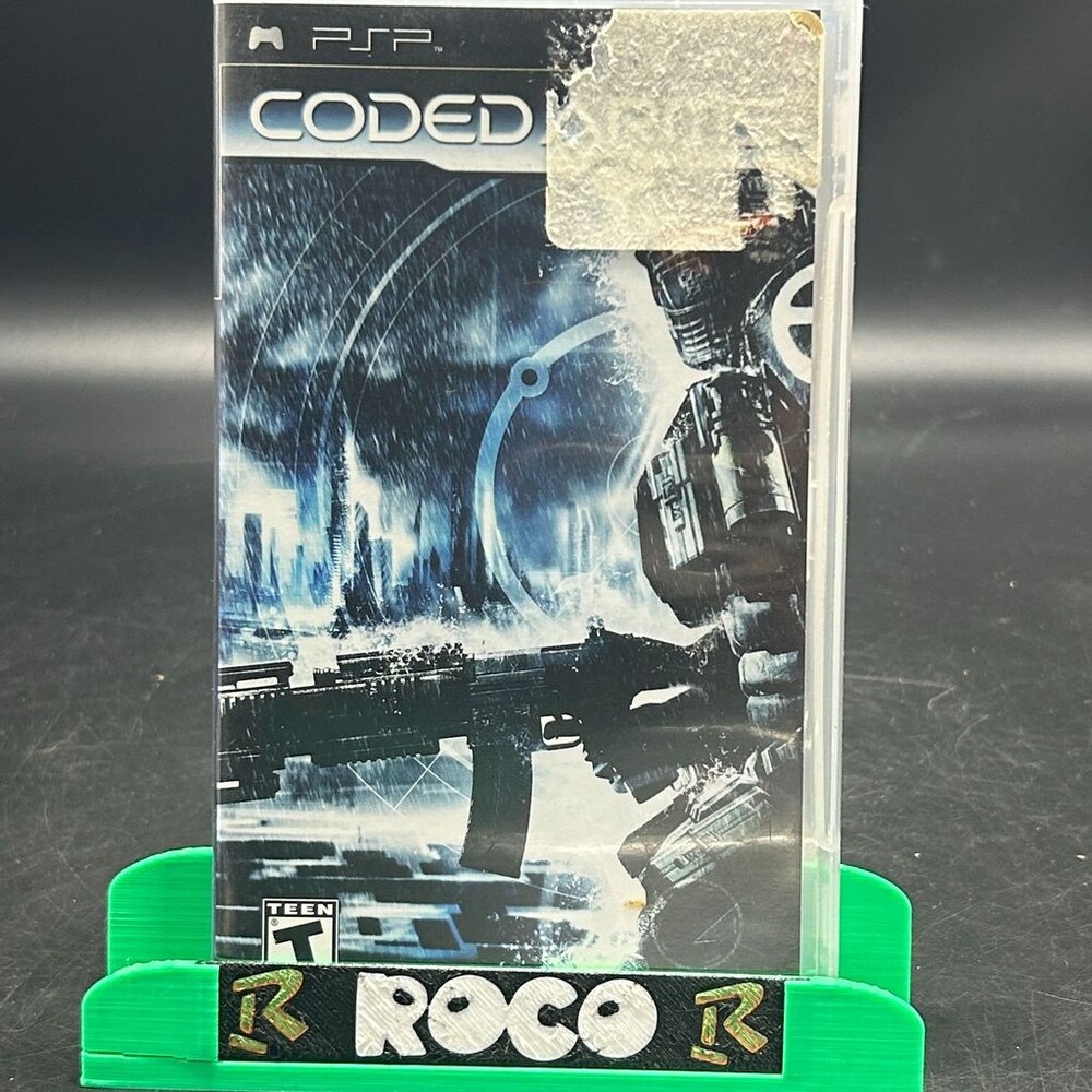 Coded Arms Konami PSP UMD FPS (Sony PlayStation Portable, 2005) CIB